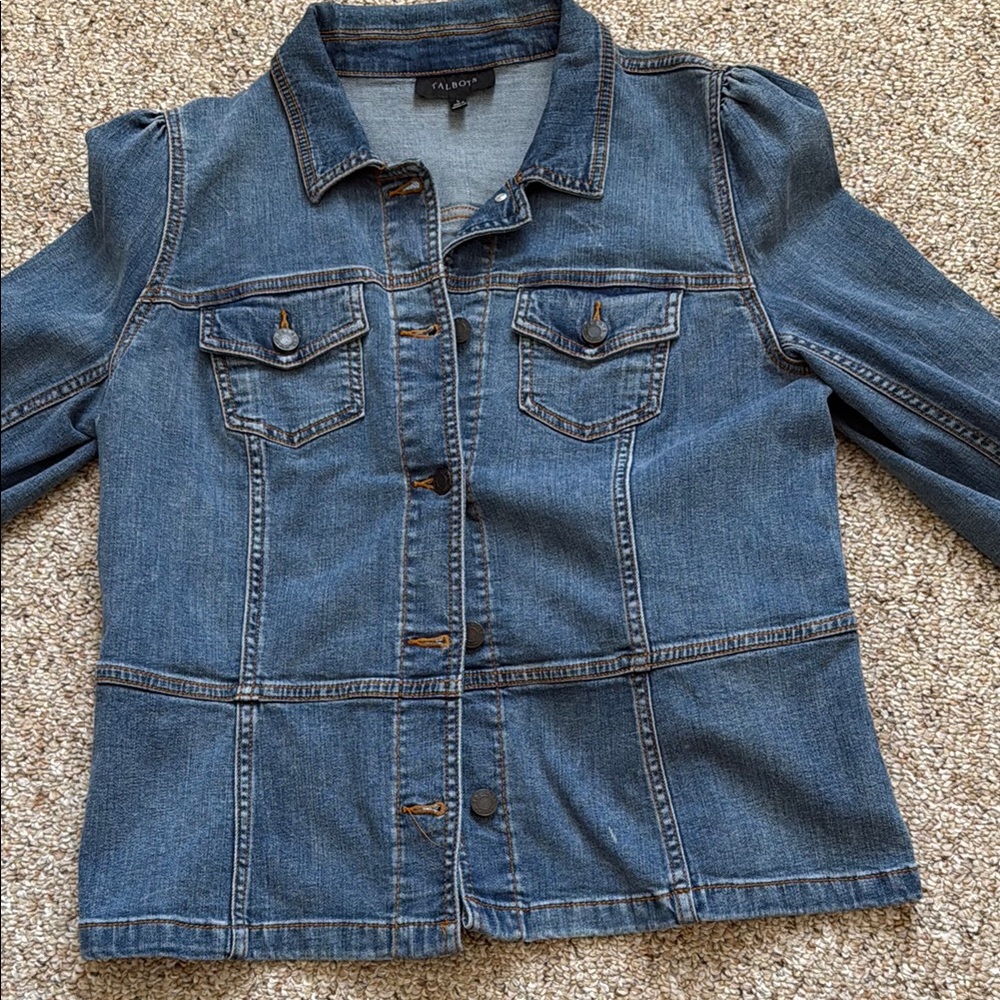 Talbots Blue Jean Jacket